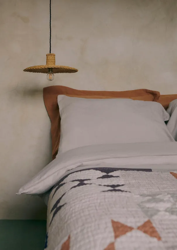 Outlet Washed Linen Cotton Housewife Pillowcase Set Textiles|Bed Linen