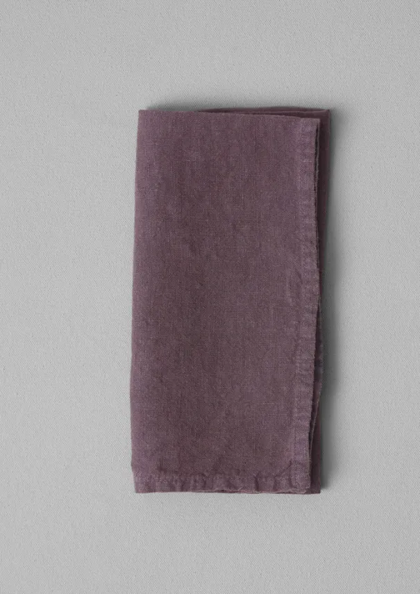 Hot Washed Linen Napkin Textiles|Kitchen