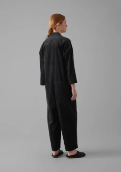 Online Wide Leg Organic Cord Jumpsuit Women Loungewear|Jumpsuits