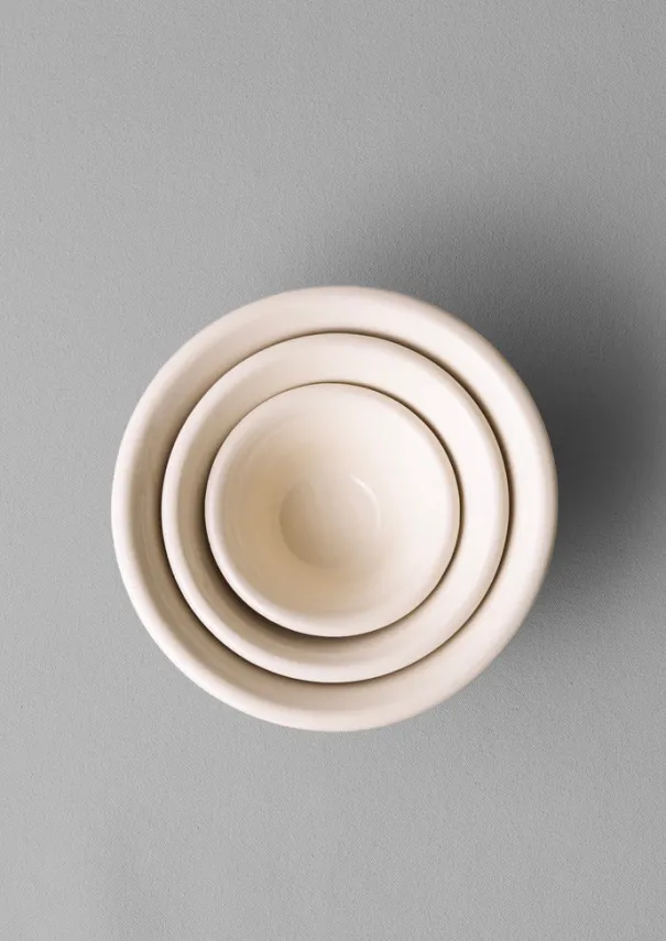 Clearance Willow Pottery Nesting Bowls Kitchen|Tableware