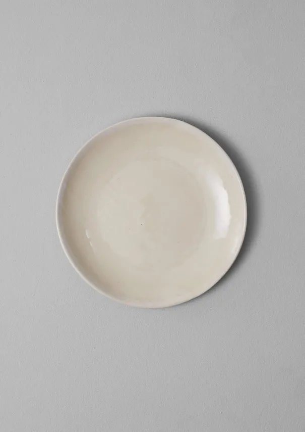 Outlet Wonki Ware White Wash Dinner Plate Ceramics|Tableware