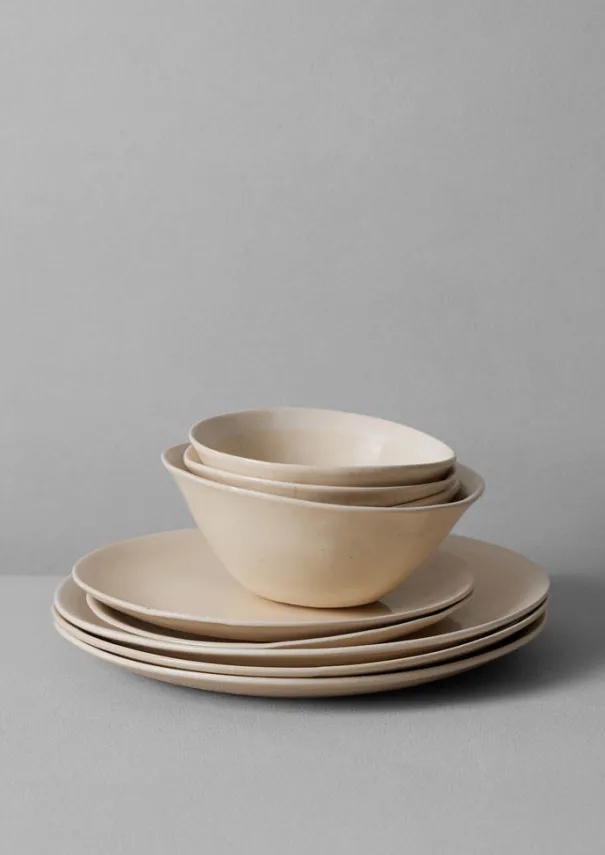 Discount Wonki Ware White Wash Side Plate Ceramics|Tableware