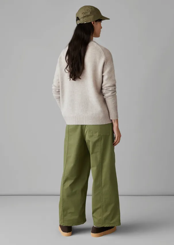 Hot Wool Cashmere Boxy Cardigan Women Cashmere|Knitwear