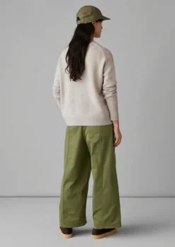 Hot Wool Cashmere Boxy Cardigan Women Cashmere|Knitwear