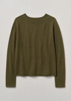 Online Wool Cashmere Neat Sweater Women Knitwear