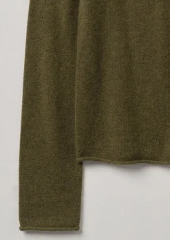 Online Wool Cashmere Neat Sweater Women Knitwear