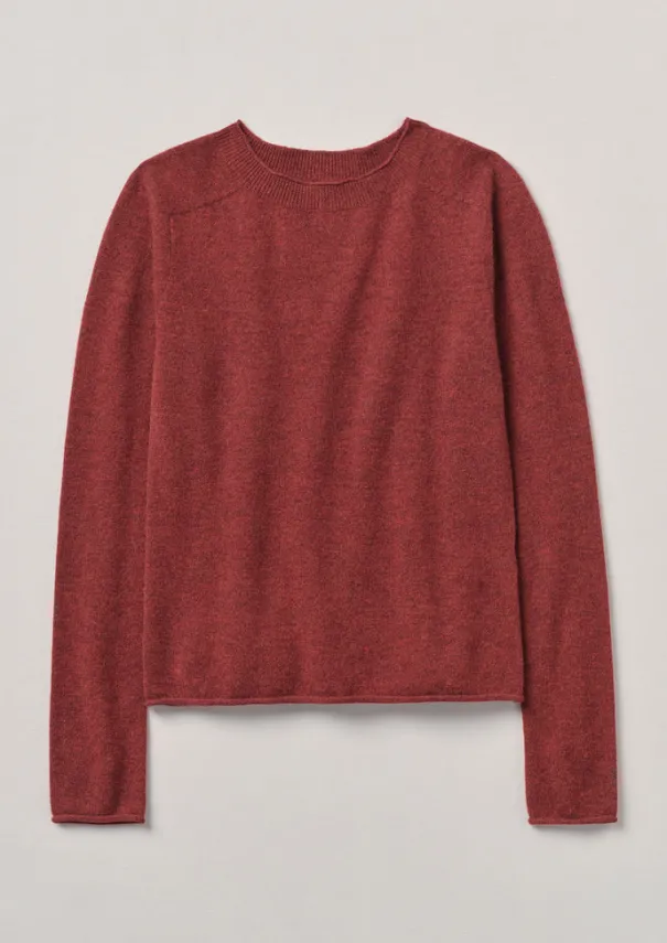 Sale Wool Cashmere Neat Sweater Women Knitwear