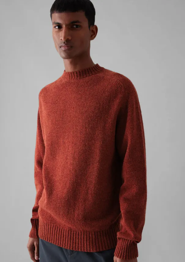 Wool Crew Neck Sweater Knitwear
