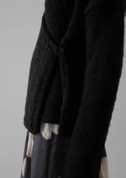 Sale Wool Knitted Wrap Jacket Women Jersey|Loungewear