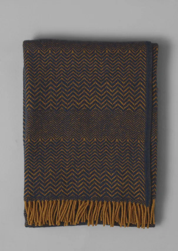 Sale Zig Zag Wool Blanket Textiles|Blankets & Throws